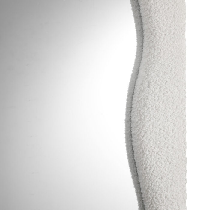 Oikiture Full Length Mirror Boucle Dressing Wall Mounted 160cm - Image 2