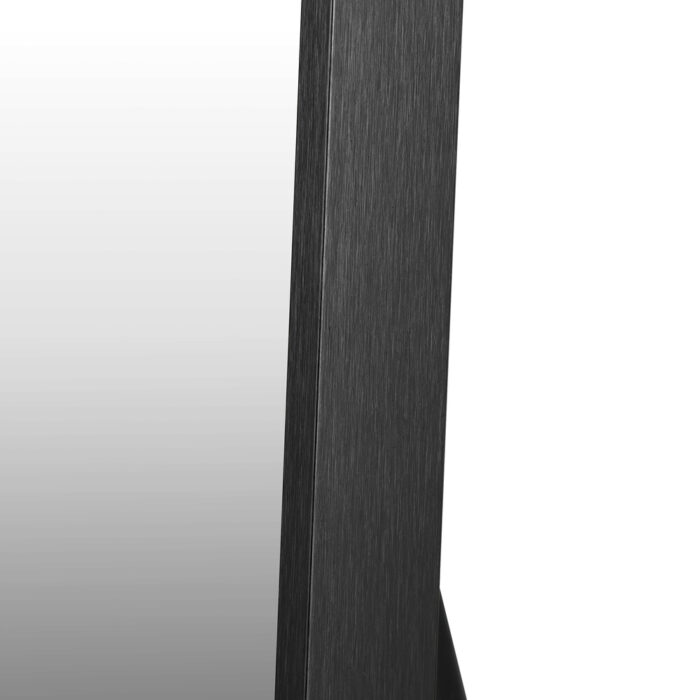 Oikiture 166x60cm Full Length Mirror Dressing Floor Mirrors Black - Image 3