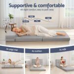 Giselle Foldable Mattress Folding Sofa Bed 4-fold Sleeping Camping Cushion Mat - Image 3