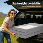 Giselle Foldable Mattress Folding Sofa Bed 4-fold Sleeping Camping Cushion Mat - Image 6