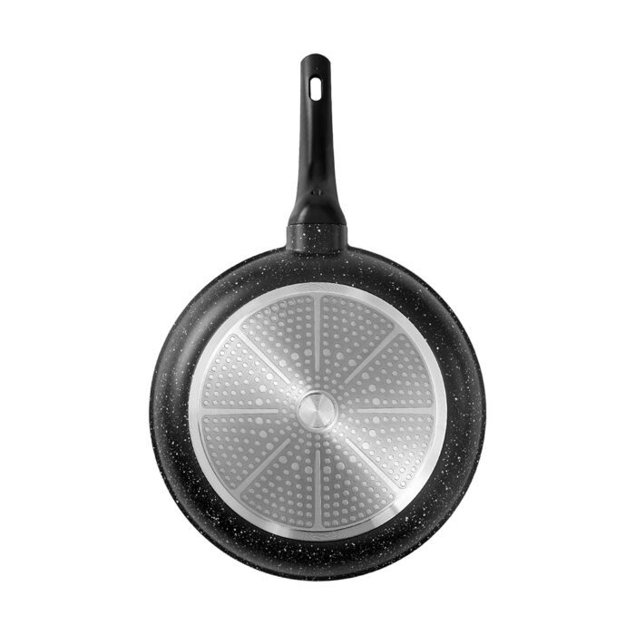 5-Star Chef Non Stick Frying Pan Cast Aluminium Steak Skillet BBQ Cookware 30cm - Image 3