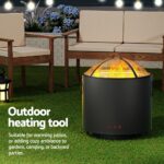 Grillz Fire Pit BBQ Portable Deep Bowl Outdoor Fireplace - Image 6