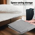 Keezi Large Toy Box Chest Storage with Flip-Top Lid Foldable Organizer Bins Grey - Image 6