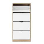 Artiss Shoe Rack Cabinet 60 Pairs 4-tier White Elen - Image 5