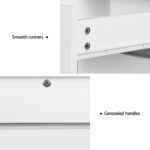 Artiss Computer Desk Office Study Desks Table Drawer Bookshelf Cabinet - Image 6