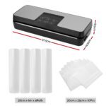 Devanti Food Vacuum Sealer Machine Auto Seal Cutter 5 Modes Storage Bags 28cm 6m 4 Rolls - Image 2