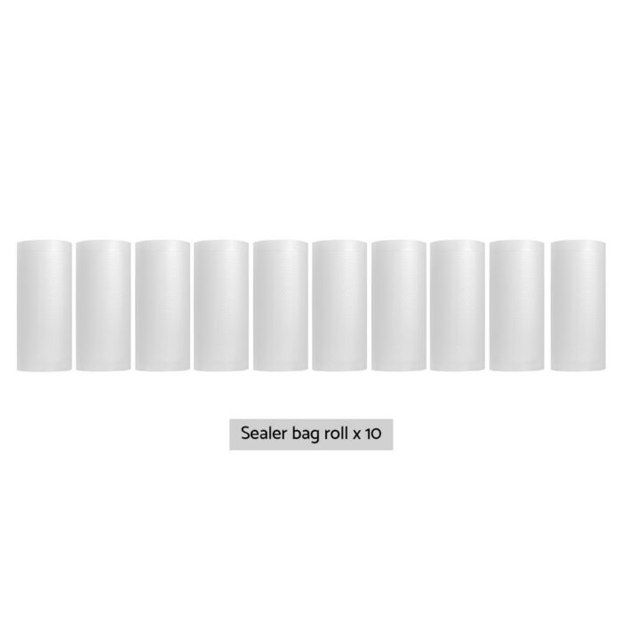 10 Rolls Food Vacuum Sealer Bags Storage Saver Heat Sealing Bag Pack 15CMX6M - Image 3