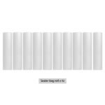 10 Rolls Food Vacuum Sealer Bags Storage Saver Heat Sealing Bag Pack 28CMX6M - Image 3