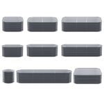 Green Fingers Garden Bed 9 In 1 Modular Planter Box 56CM height - Image 3