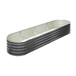 Livsip 4X Garden Bed Galvanised Raised Garden Bed 320X80X42CM