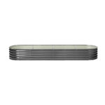Livsip 4X Garden Bed Galvanised Raised Garden Bed 320X80X42CM - Image 2