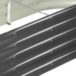 Livsip 4X Garden Bed Galvanised Raised Garden Bed 320X80X42CM - Image 5