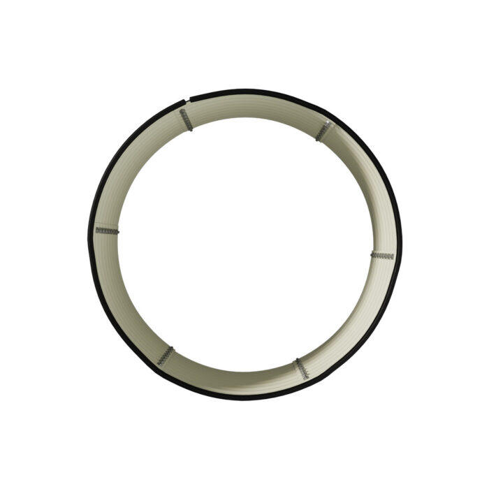 Livsip Garden Bed 80x68cm Galvanised Steel Round - Image 4