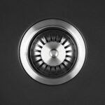 Welba Kitchen Sink 70x45cm Granite Basin Single Bowl Black - Image 7