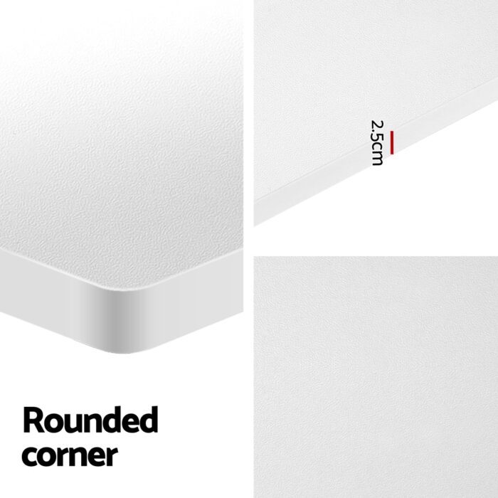 Artiss Standing Desk Motorised Electric Dual Motor White 140CM - Image 4