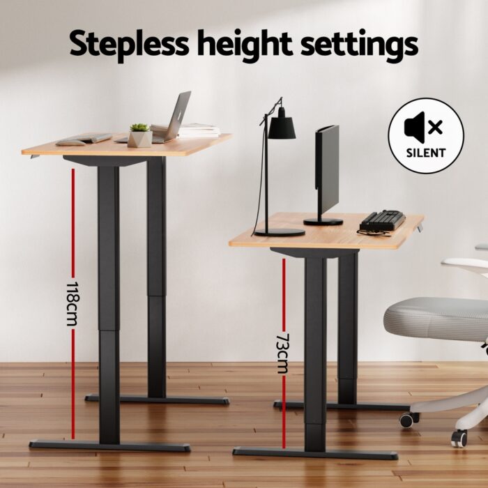 120CM Artiss Electric Standing Desk Sit Stand Desks Home Office Computer Desk - Image 6