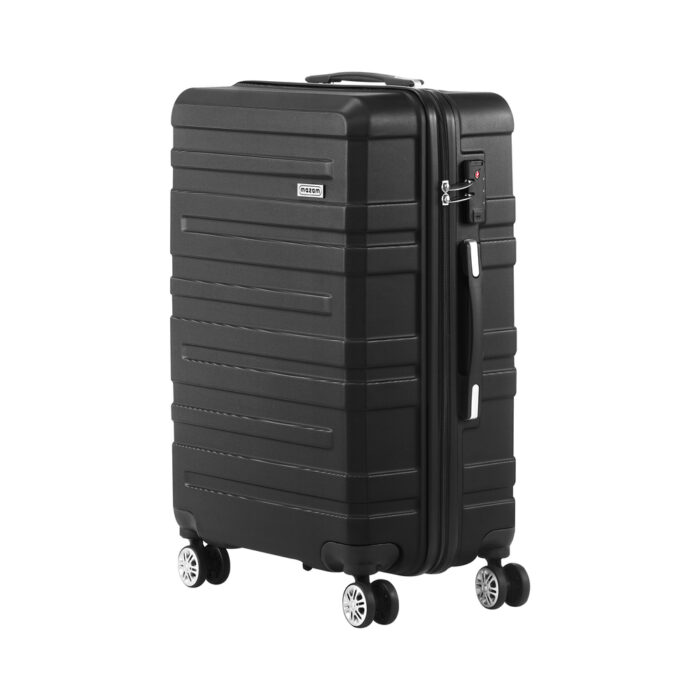 Mazam 28" Luggage Set TSA Lock Hard Case Black - Image 5