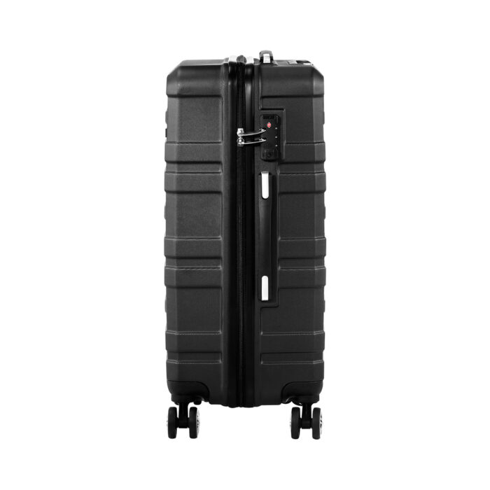 Mazam 28" Luggage Set TSA Lock Hard Case Black - Image 3