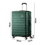 Mazam 28" Luggage Set TSA Lock Hard Case Green - Image 2