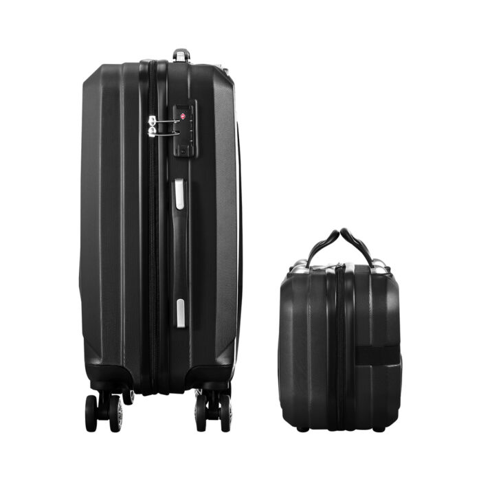 Mazam 2PCS Luggage Set TSA Lock Hard Case Black - Image 7