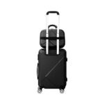 Mazam 2PCS Luggage Set TSA Lock Hard Case Black - Image 2