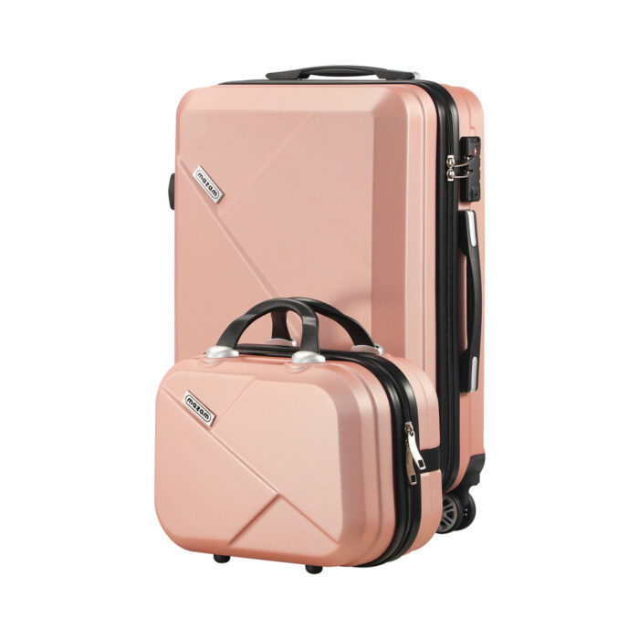 Mazam 2PCS Luggage Set TSA Lock Hard Case Pink - Image 7