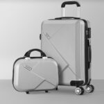 Mazam 2PCS Luggage Set TSA Lock Hard Case Silver - Image 7