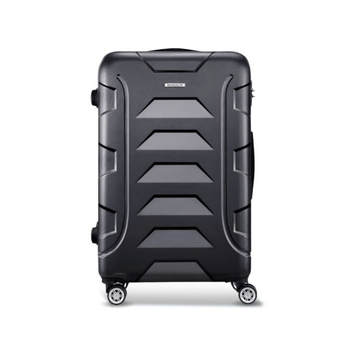 Wanderlite 28 Inch Luggage with TSA Lock Spinner Travel Suitcase Carry On Hard Shell Luggage Case Black - Image 3