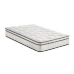 Bedra Boucle Single Mattress Memory Foam Pocket Spring Euro Top