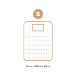 Bedra Single Mattress Luxury Foam Pocket Spring 30cm - Image 4