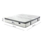 Bedra Double Mattress Euro Top Pocket Spring 34cm 7-Zone - Image 6