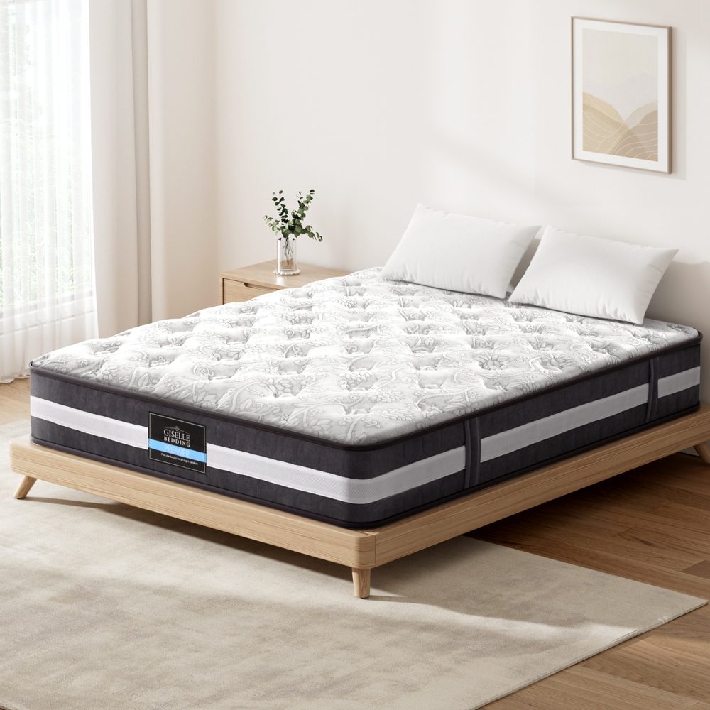 MATTRESS-0606-K-202512041440-00 Giselle Bedding 30cm Mattress Pocket Spring King - Image 1