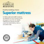 Giselle Bedding 32cm Mattress Euro Top Double - Image 5