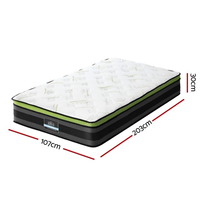 Giselle Mattress Cool Gel Foam 30cm King Single - Image 3