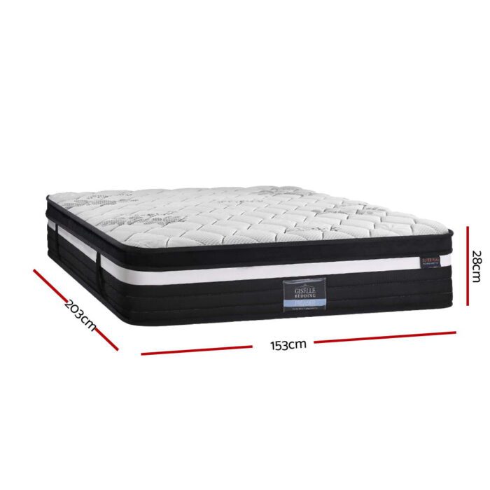 Giselle Bedding 28cm Mattress Super Firm Queen - Image 3