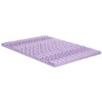 Giselle 8cm Memory Foam Mattress Topper Lavender Infused Bamboo Cover 7-Zone Double