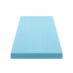 Giselle 12cm Memory Foam Mattress Topper Ventilated Cool Gel Bamboo Cover Single - Image 3