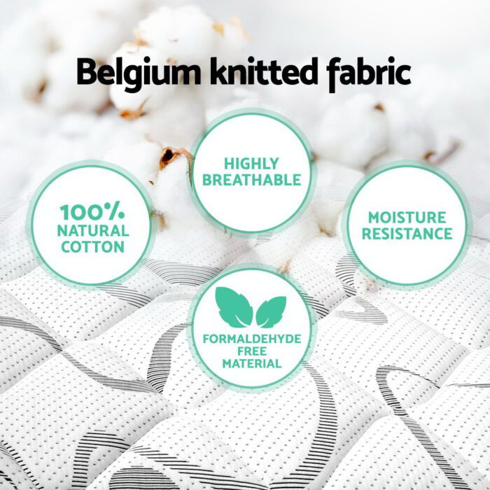 Giselle Bedding 30cm Mattress Medium Firm Double - Image 5