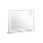 Oikiture Bluetooth Makeup Mirror Crystal LED 58x49cm