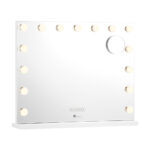 Oikiture Bluetooth Hollywood Makeup Mirror LED 60x52cm