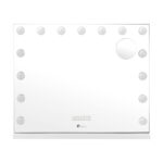 Oikiture Bluetooth Hollywood Makeup Mirror LED 60x52cm - Image 4