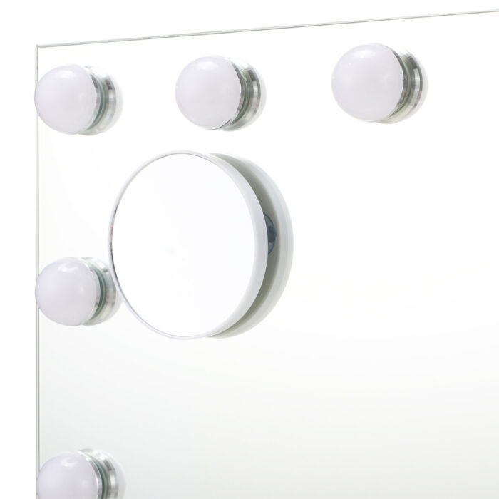 Oikiture Bluetooth Hollywood Makeup Mirror LED 60x52cm - Image 5