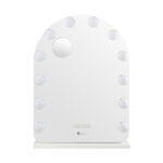 Oikiture LED Arched Makeup Mirror Bluetooth 61x43cm - Image 3