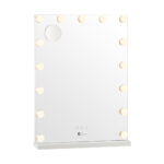 Oikiture LED Makeup Mirror Bluetooth Hollywood 61x43cm