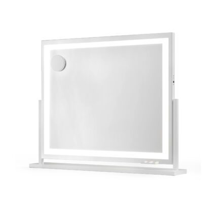80x65cm Embellir Makeup Mirror Hollywood Vanity with LED Light White Frame