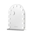 Embellir Makeup Mirror 40x50cm Dressing Vanity LED Bulb Light with 5x Magnification White Arch