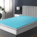 Bedra Memory Foam Mattress Topper Reversible Cool Gel 10cm Single - Image 8