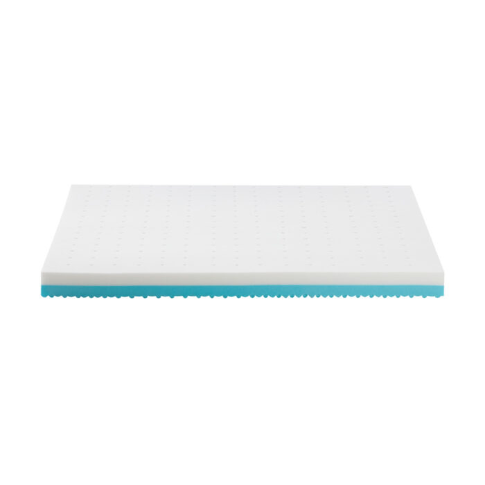 Bedra Memory Foam Mattress Topper Reversible Cool Gel 10cm Single - Image 7