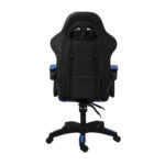 Oikiture Racing Gaming Chair 7 RGB LED 8 Points Massage Black&Blue - Image 7