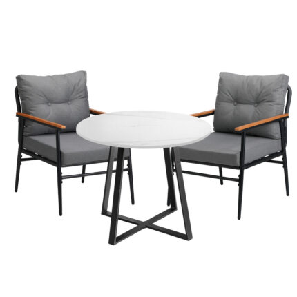 Livsip Outdoor Dining Set 3PCS Garden Lounge Setting